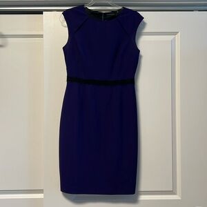 Elie Tahari Purple Sleeveless Dress